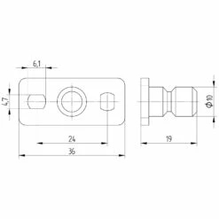 Kronenbach Plana 2.0 Wannengriff -Wanne Verkaufsladen hersteller kronenbach bad accessoires plana 2 3566774