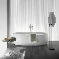 LAUFEN Il Bagno Alessi Freistehende Badewanne 183 X 87 Cm, Mit Beleuchtung -Wanne Verkaufsladen hersteller laufen il bagno alessi one 1372559