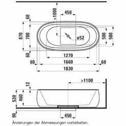 LAUFEN Il Bagno Alessi Freistehende Badewanne 183 X 87 Cm, Mit Beleuchtung -Wanne Verkaufsladen hersteller laufen il bagno alessi one 690766