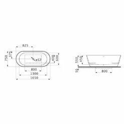 LAUFEN Pro Freistehende Badewanne 165 X 75 Cm Aus Marbond -Wanne Verkaufsladen hersteller laufen pro badewannen freistehende 165 2107270