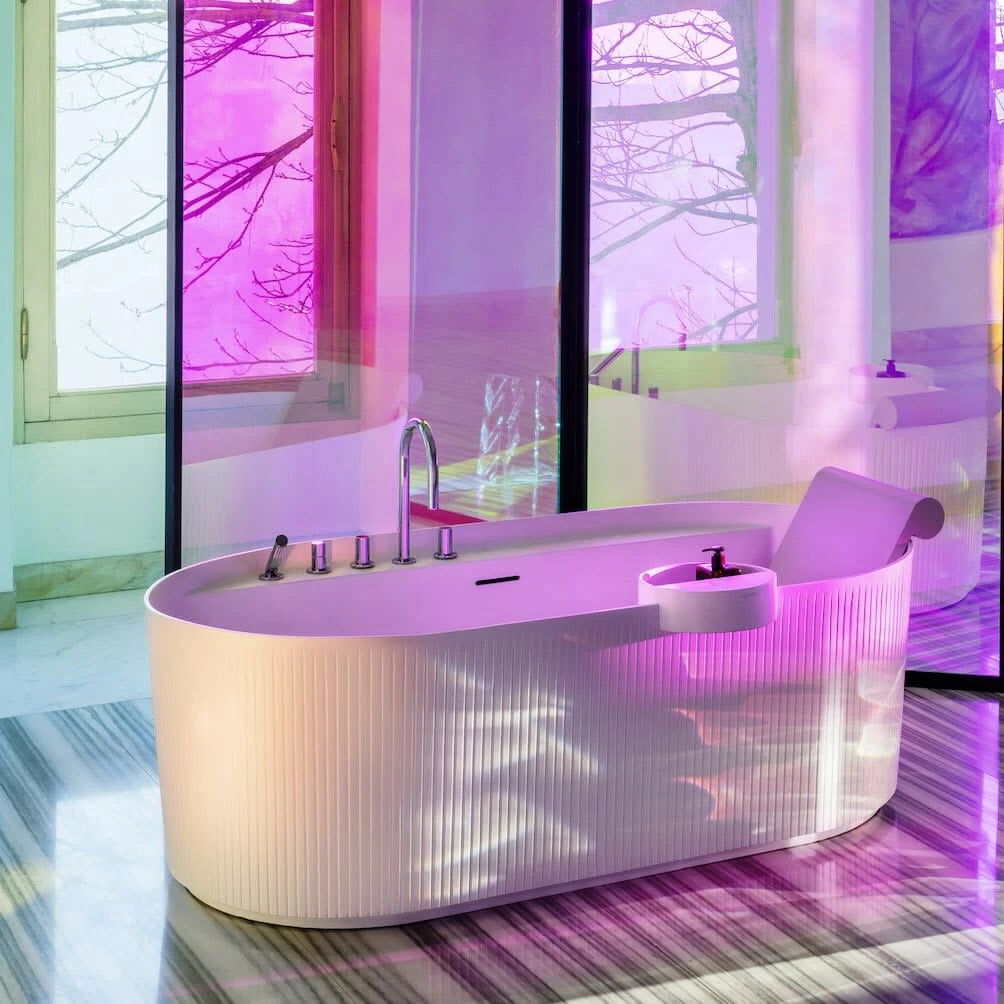 LAUFEN Sonar Freistehende Badewanne 160 X 81,5 Cm, Mit Oberflächentextur 6 LAUFEN Sonar Freistehende Badewanne 160 X 81,5 Cm, Mit Oberflächentextur – Bild 4