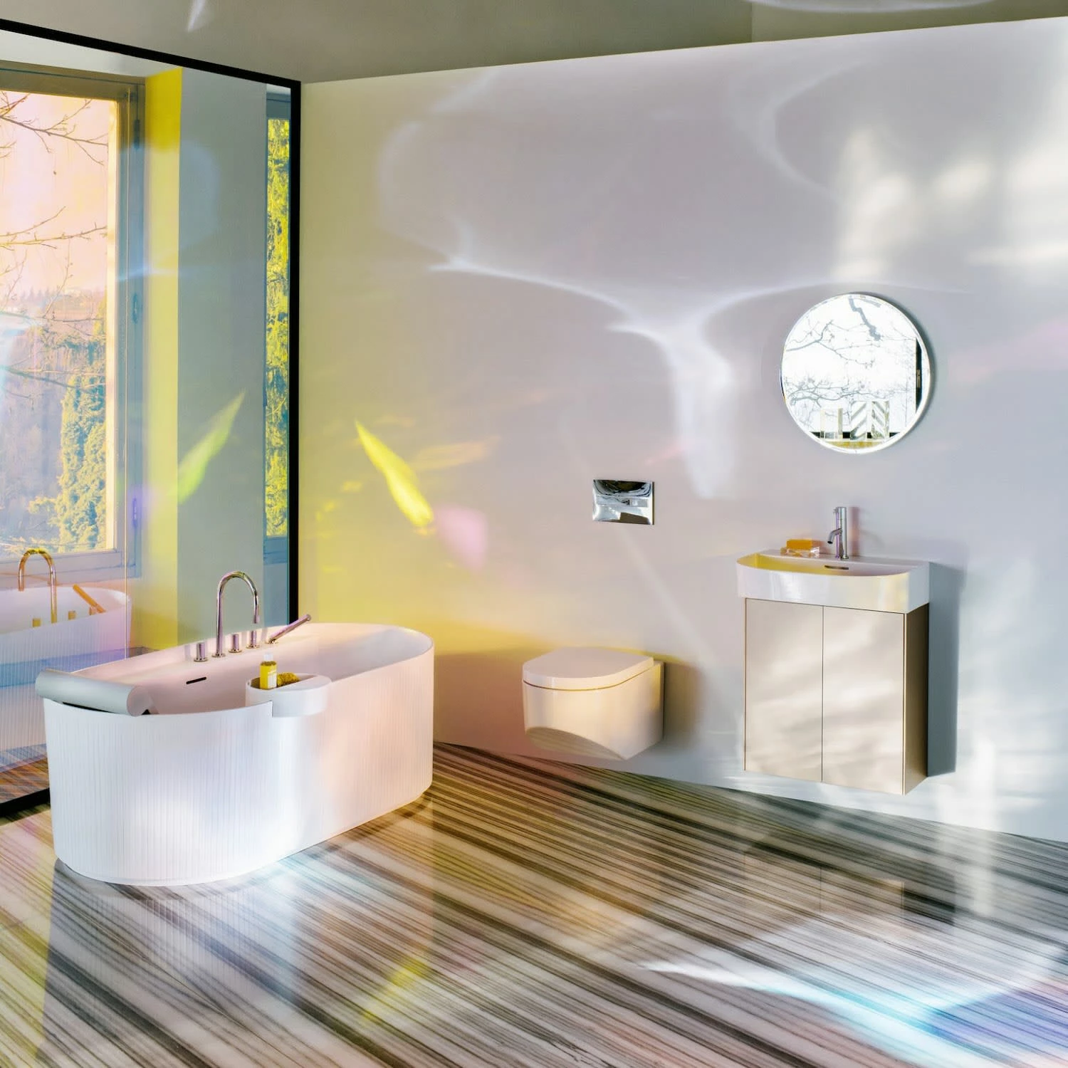 LAUFEN Sonar Freistehende Badewanne 160 X 81,5 Cm, Mit Oberflächentextur 7 LAUFEN Sonar Freistehende Badewanne 160 X 81,5 Cm, Mit Oberflächentextur – Bild 5