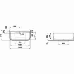 LAUFEN Sonar Badewanne 160 X 81,5 Cm Mit Wandanschluss -Wanne Verkaufsladen hersteller laufen sonar badewannen wandanschluss 2169415