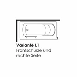 Steinkamp Easy Entry Badewanne 180 X 80 Cm Mit Glastür Links, Trio Ablauf Und Styrodurverkleidung -Wanne Verkaufsladen hersteller megabad profi collection badewannen steinkamp 1459364