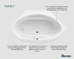 Polypex Family Eckbadewanne -Wanne Verkaufsladen hersteller polypex badewannen eckbadewannen family 2582767