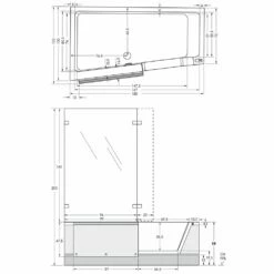 Repabad Easy-in Badewanne 180 Türe Rechts Nischeneinbau -Wanne Verkaufsladen hersteller repabad badewannen easy 180 tuere 1415522