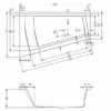 Repabad Genf Duo 170 Rechts Eck-Badewanne