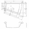 Repabad Genf Duo 180 Links Eck-Badewanne -Wanne Verkaufsladen hersteller repabad badewannen sonderform genf duo 463366