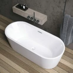 Riho Modesty Freistehende Badewanne 170 X 76 Cm Mit Riho Fall -Wanne Verkaufsladen hersteller riho badewannen freistehende modesty 170 12211168