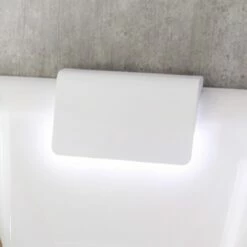 Riho Still Shower Rechteck-Badewanne 180 X 80 Cm Mit Riho Fall, LED-Beleuchtung, Kopfstütze Links/rechts