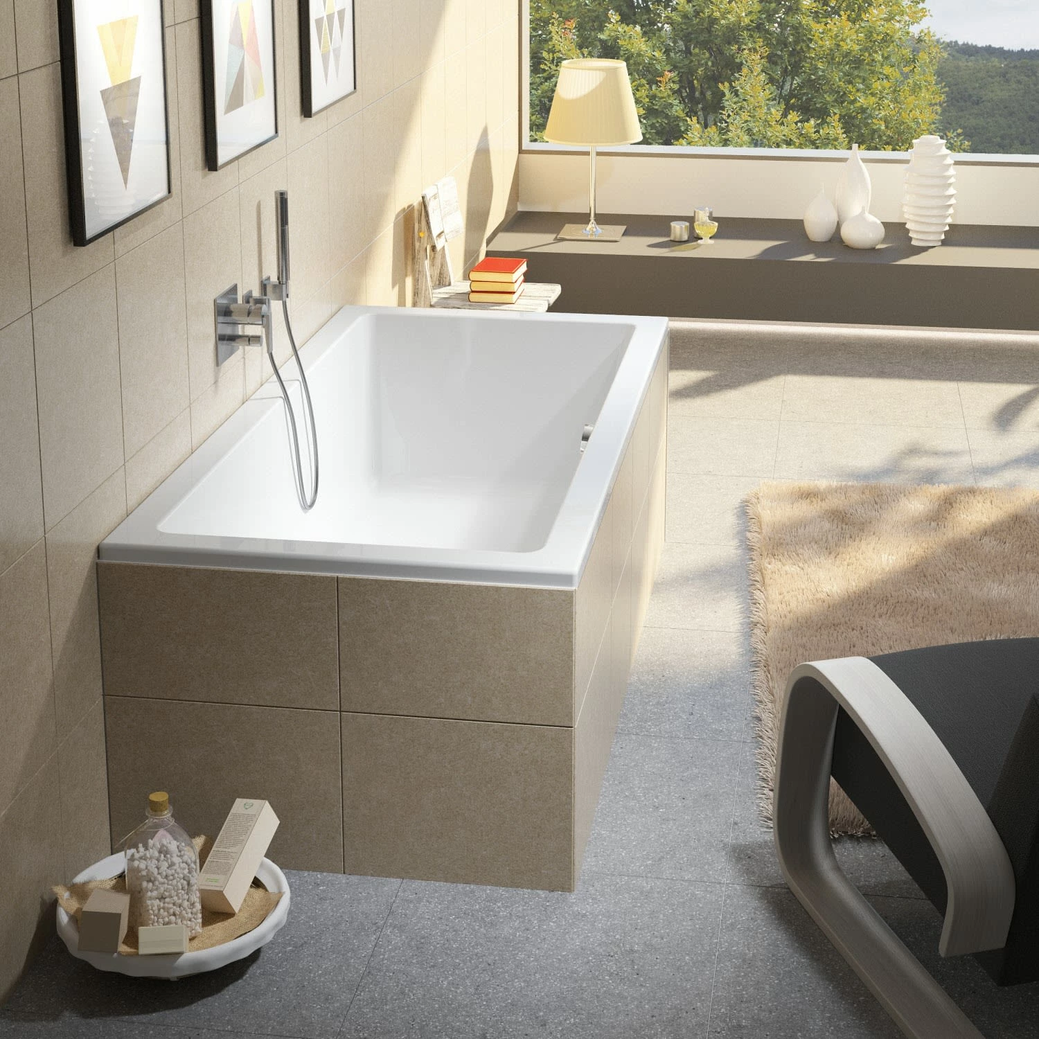 Riho Lusso Rechteck-Badewanne 170 X 75 Cm 3 Riho Lusso Rechteck-Badewanne 170 X 75 Cm