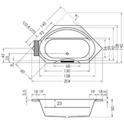Steinkamp Life Eckbadewanne 145 X 145 Cm Ohne Ecke, Mit Aquapunktur 7 Steinkamp Life Eckbadewanne 145 X 145 Cm Ohne Ecke, Mit Aquapunktur -Wanne Verkaufsladen hersteller steinkamp badewannen mit whirlsystem life 3570695