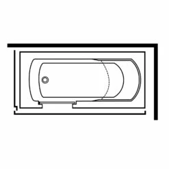 Steinkamp Easy Entry Badewanne 160 X 75 Cm Mit Glastür Links Und Acrylverkleidung -Wanne Verkaufsladen hersteller steinkamp badewannen tuer acrylverkleidung einbau 7957612