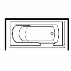 Steinkamp Easy Entry Badewanne 180 X 80 Cm Mit Glastür Rechts, Trio Ablauf Und Acrylverkleidung Für Nische -Wanne Verkaufsladen hersteller steinkamp badewannen tuer acrylverkleidung einbau 7957810