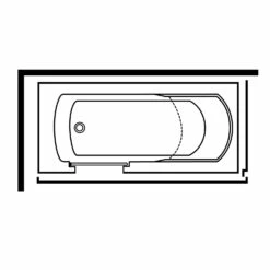 Steinkamp Easy Entry Badewanne 160 X 75 Cm Mit Glastür Links, Trio Ablauf Und Styrodurverkleidung -Wanne Verkaufsladen hersteller steinkamp badewannen tuer styrodurverkleidung einbau 7958068