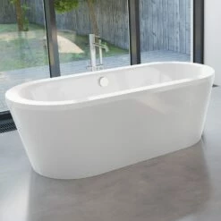 Steinkamp Living Freistehende Ovalbadewanne 180 X 80 Cm -Wanne Verkaufsladen hersteller steinkamp freistehende badewanne living ovalbadewanne 3974363