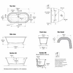 Victoria & Albert Cheshire Freistehende Badewanne -Wanne Verkaufsladen hersteller victoria albert freistehende badewannen cheshire 919925