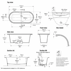 Victoria & Albert Monaco Freistehende Badewanne -Wanne Verkaufsladen hersteller victoria albert freistehende badewannen monaco 919930