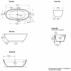 Victoria & Albert Terrassa Freistehende Badewanne -Wanne Verkaufsladen hersteller victoria albert freistehende badewannen terrassa 2046460