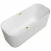 Villeroy & Boch Finion Freistehende Badewanne 170 X 70 Cm Mit Design-Ring, Emotion-Funktion, Wasserzulauf -Wanne Verkaufsladen hersteller villeroy boch finion badewanne freistehende 1390386