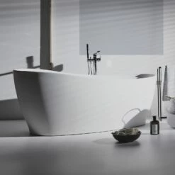 Ideal Standard Around Freistehende Körperform-Badewanne 180 X 85 Cm, Inkl. Ab- Und Überlauflaufgarnitur -Wanne Verkaufsladen ideal standard badewannen around freistehende koerperform 6909522