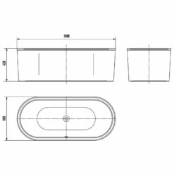 Kaldewei Classic Duo Oval Modell 111-7 Freistehende Badewanne Mit Schürze, 180 X 80 Cm, Mit Perl-Effekt -Wanne Verkaufsladen kaldewei badewannen freistehende classic duo oval 6804561