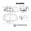 Kaldewei Ellipso Duo Oval 232 Mit BODY Whirlsystem -Wanne Verkaufsladen kaldewei whirlpools ellipso duo oval 232 9259991