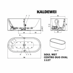 Kaldewei Meisterstück Centro Duo Oval 1127 Mit SOUL Whirlsystem, Perl-Effekt 7 Kaldewei Meisterstück Centro Duo Oval 1127 Mit SOUL Whirlsystem, Perl-Effekt -Wanne Verkaufsladen kaldewei whirlpools meisterstueck centro duo oval 9259247