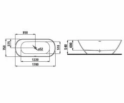 LAUFEN LUA Freistehende Badewanne 170 X 75 Cm 10 LAUFEN LUA Freistehende Badewanne 170 X 75 Cm -Wanne Verkaufsladen laufen alle serien lua freistehende badewanne 6919886