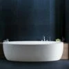 LAUFEN Alessi Badewanne Halbeinbau-Version -Wanne Verkaufsladen laufen il bagno alessi halbeinbau badewanne 1372545