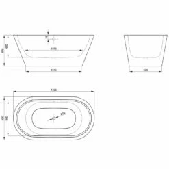Bette Starlet Oval Silhouette Badewanne 150 X 80 Cm Inkl. Ablaufgarnitur -Wanne Verkaufsladen marken bette badewannen freistehende badewannen starlet oval silhouette 7967665