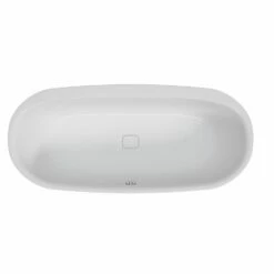 Hoesch ISensi Ovalbadewanne 190 X 90 Cm Freistehend, Mit Überlaufbefüllung In Chrom -Wanne Verkaufsladen marken hoesch badewannen und whirlpools freistehende badewannen hoesch isensi ovalbadewanne 190 x 90 cm freihstehend kopie 4809512