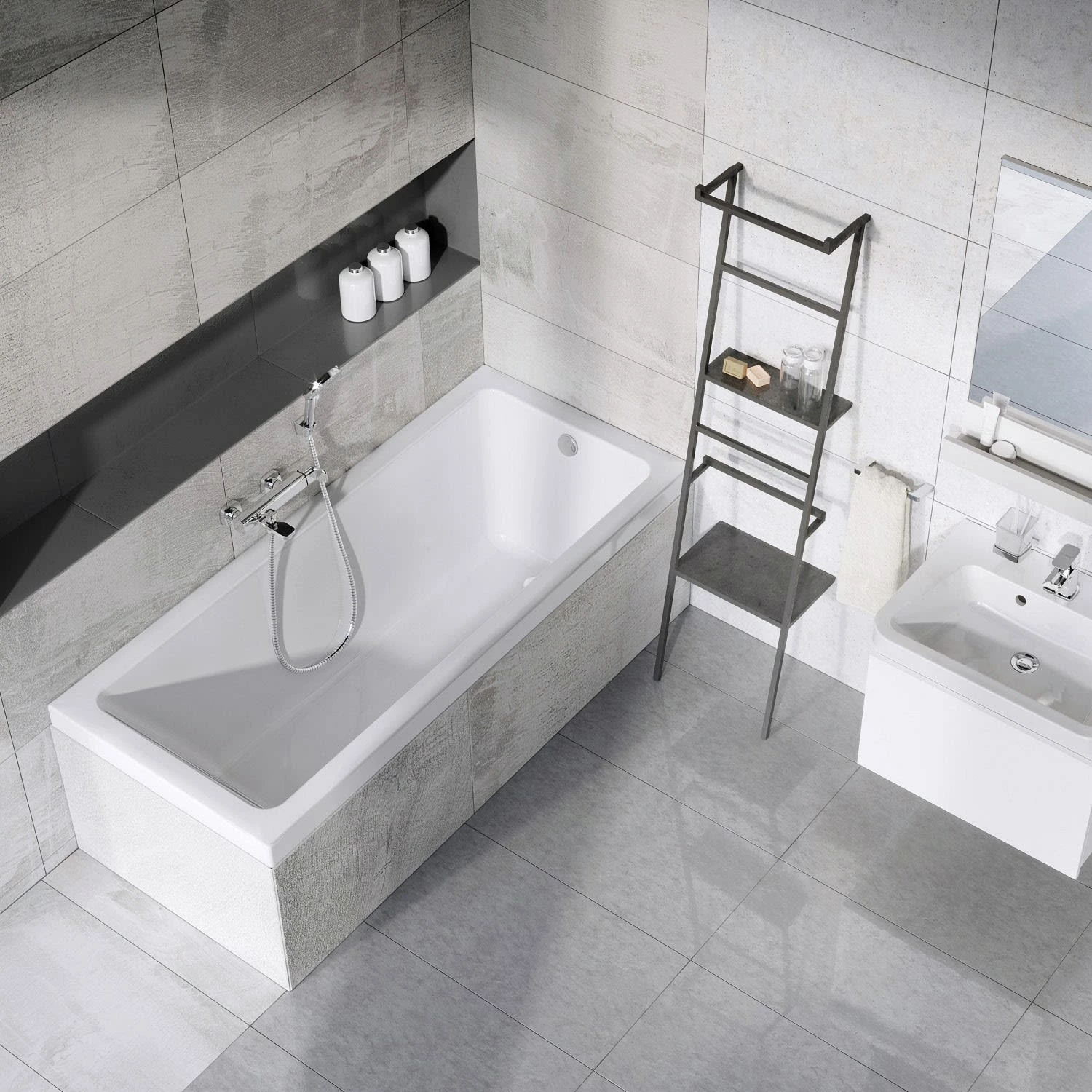 RAVAK 10° Rechteckige Badewanne 170 X 75 Cm 3 RAVAK 10° Rechteckige Badewanne 170 X 75 Cm