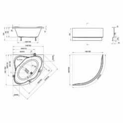 RAVAK New Day Asymmetrische Badewanne 140 X 140 Cm 9 RAVAK New Day Asymmetrische Badewanne 140 X 140 Cm -Wanne Verkaufsladen ravak badewannen new day asymmetrische 140 4377149