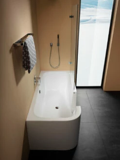 Repabad Livorno Easy Duschbadewanne 180 F, Einstieg Links -Wanne Verkaufsladen repabad duschwannen rechteck livorno easy duschbadewanne 5013095