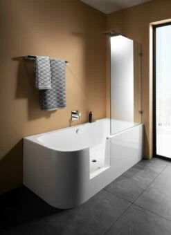 Repabad Livorno Easy Duschbadewanne 180 F, Einstieg Links -Wanne Verkaufsladen repabad duschwannen rechteck livorno easy duschbadewanne 5013098