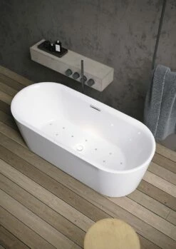 Riho Modesty Freistehende Badewanne 170 X 76 Cm Mit Sparkle Mood -Wanne Verkaufsladen riho badewannen freistehende modesty 170 x 12211123