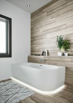 Riho Desire Corner Back-2-Wall Vorwand-Badewanne 170 X 77 Cm, Rechts, Mit Riho Fall Und LED Beleuchtung -Wanne Verkaufsladen riho badewannen vorwand modelle desire corner 11899491