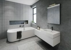 Riho Desire Corner Back-2-Wall Vorwand-Badewanne 170 X 77 Cm, Links, Mit Riho Fall Und LED Beleuchtung -Wanne Verkaufsladen riho badewannen vorwand modelle desire corner 11899536