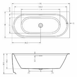 Riho Desire Corner Back-2-Wall Vorwand-Badewanne 170 X 77 Cm, Links, Mit Sparkle Mood -Wanne Verkaufsladen riho badewannen vorwand modelle desire corner 12105840
