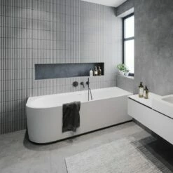 Riho Desire Corner Back-2-Wall Vorwand-Badewanne 170 X 77 Cm, Links -Wanne Verkaufsladen riho badewannen vorwand modelle desire corner 12196349