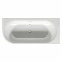 Riho Desire Corner Back-2-Wall Vorwand-Badewanne 170 X 77 Cm, Links, Mit Sparkle Mood Und Riho Fall