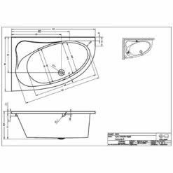Riho Lyra Raumspar-Badewanne 140 X 90 Cm, Rechts Für Eckeinbau -Wanne Verkaufsladen riho badewannen whirlpool raumsparbadewannen lyra eckwanne 553844