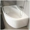 Riho Lyra Raumspar-Badewanne 140 X 90 Cm, Rechts Für Eckeinbau -Wanne Verkaufsladen riho badewannen whirlpool raumsparbadewannen lyra eckwanne 964258