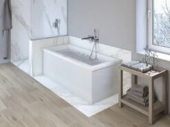 Steinkamp Life Rechteck-Badewanne Mit Whirlsystem 180 X 80 Cm, Inkl. Viega Multiplex M5 -Wanne Verkaufsladen steinkamp badewannen mit whirlpool life rechteckbadewanne 9256934