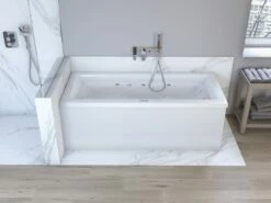 Steinkamp Life Rechteck-Badewanne Mit Whirlsystem 180 X 80 Cm, Inkl. Viega Multiplex M5 -Wanne Verkaufsladen steinkamp badewannen mit whirlpool life rechteckbadewanne 9256964