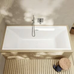Villeroy & Boch Subway 3.0 Duo Badewanne 180 X 80 Cm, Mit SilentFlow Und Profibox 2.0 Nische -Wanne Verkaufsladen villeroy boch alle kollektionen subway 3 11589084