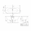 Villeroy & Boch Loop & Friends Oval Duo Vorwand-Badewanne, 170 X 75 Cm Für Eckeinbau Rechts