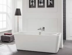 Villeroy & Boch Squaro Edge 12 Excellence Duo Badewanne 180 X 80 Cm Freistehend Mit Wasserzulauf -Wanne Verkaufsladen villeroy boch badewannen freistehend squaro edge 3912553