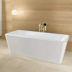 Villeroy & Boch Squaro Edge 12 Duo Badewanne 180 X 80 Cm Freistehend -Wanne Verkaufsladen villeroy boch badewannen freistehend squaro edge 4701824